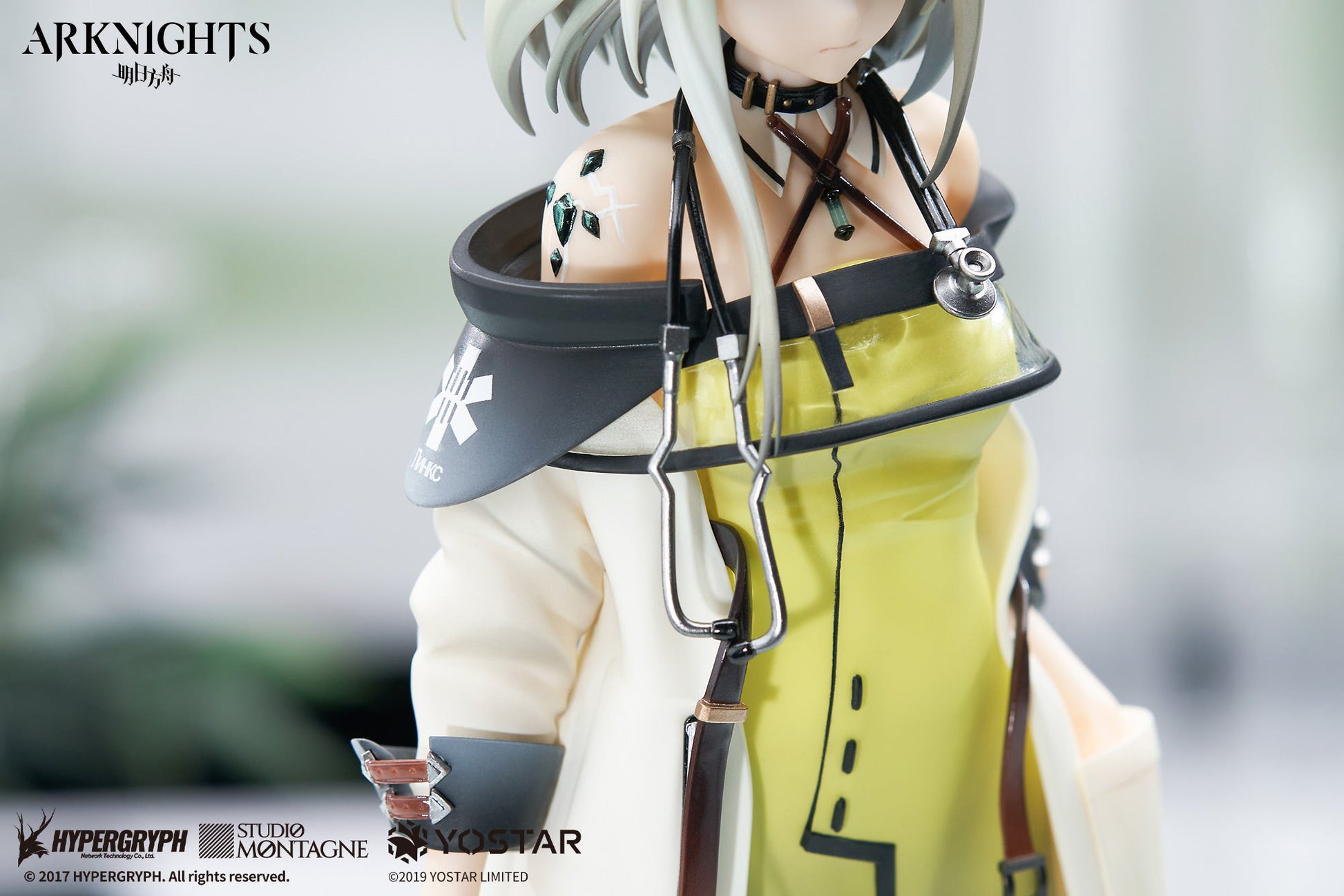 arknights 1 7 kal tsit scale painted figure ACG GO