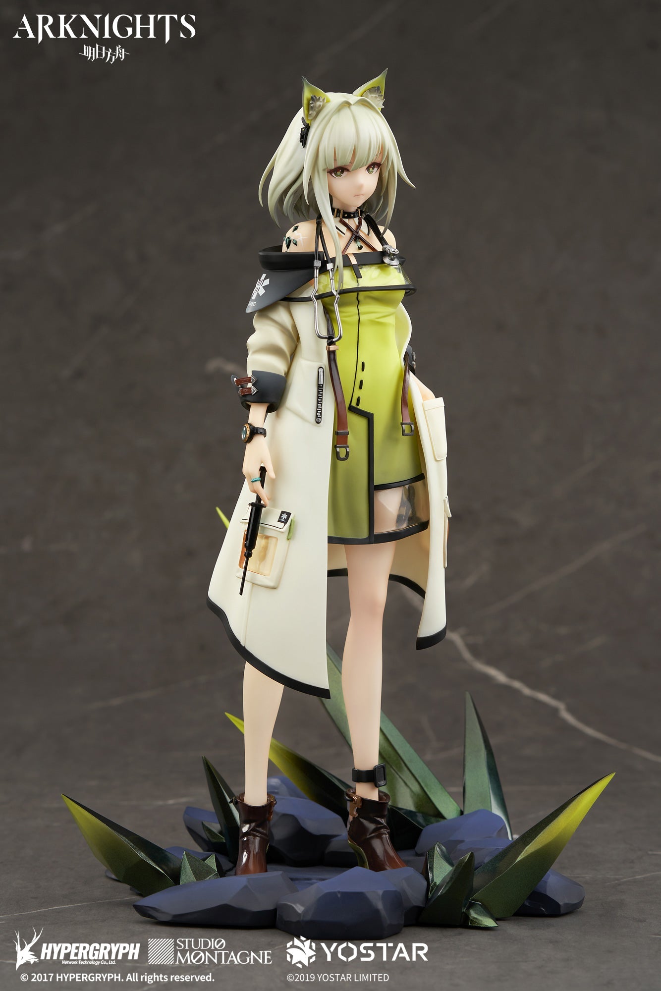 arknights 1 7 kal tsit scale painted figure ACG GO