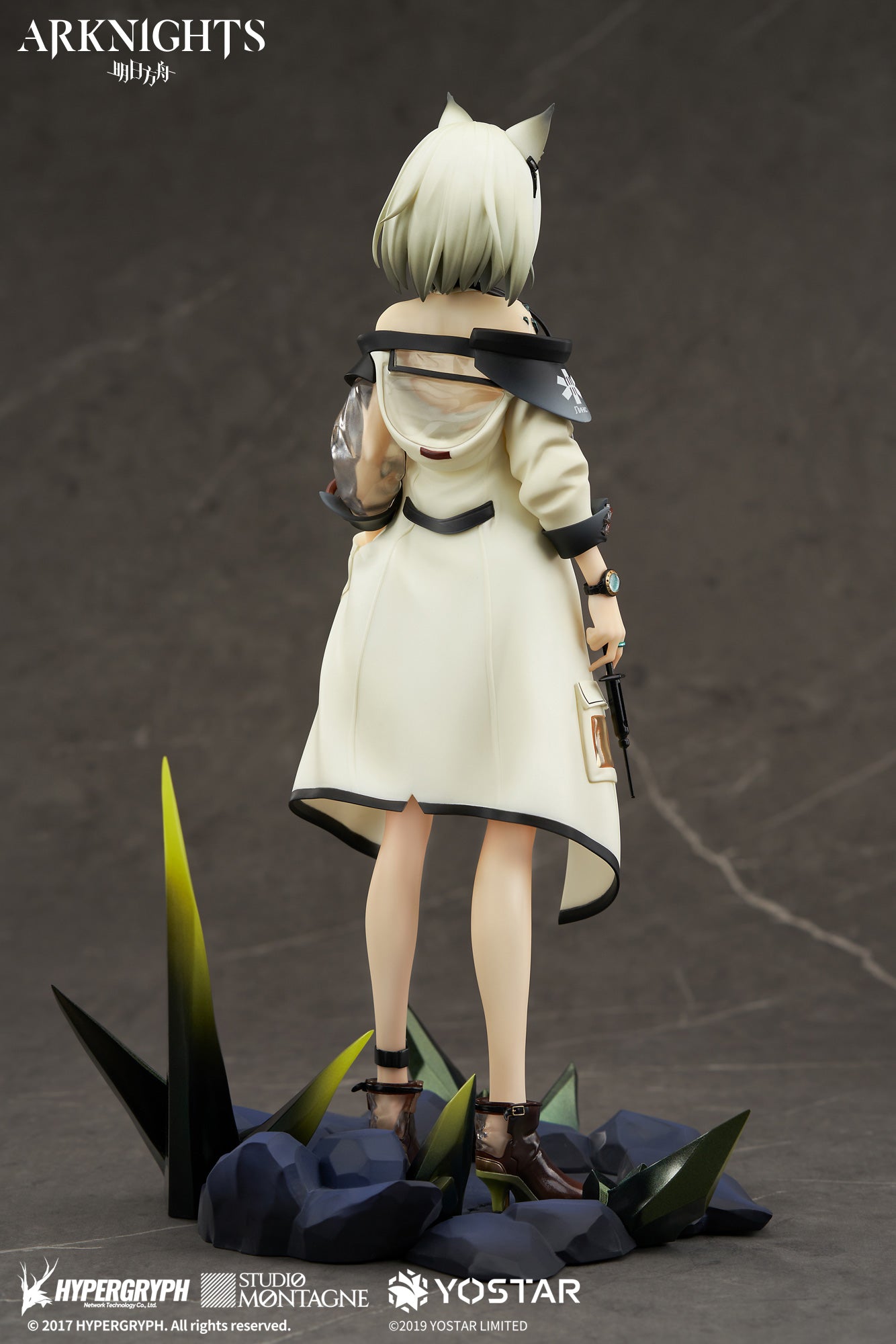 arknights 1 7 kal tsit scale painted figure ACG GO