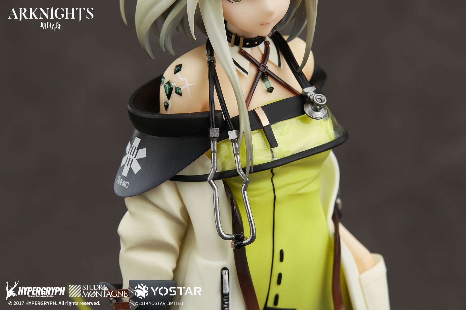 arknights 1 7 kal tsit scale painted figure ACG GO