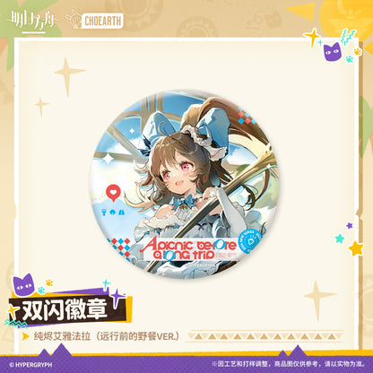 arknights glittering shikishi badge eyjafjalla the hv t aska nightingale hoederer weedy ptilopsis ACG GO