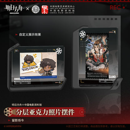 arknights x china film archive series acrylic photo stand display frame ACG GO
