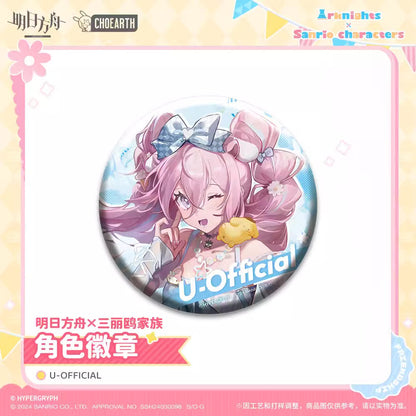 arknights x sanrio set badge ACG GO