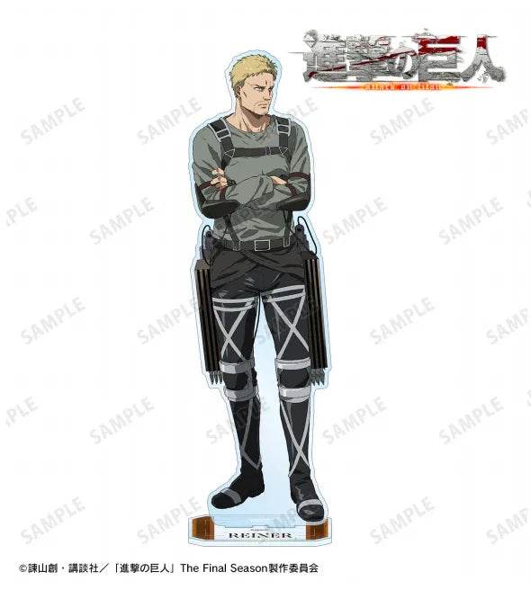 Super Large Acrylic Stand Attack on Titan Reiner Braun ACG Go Anime www.acg-go.com Attack on Titan, Stand