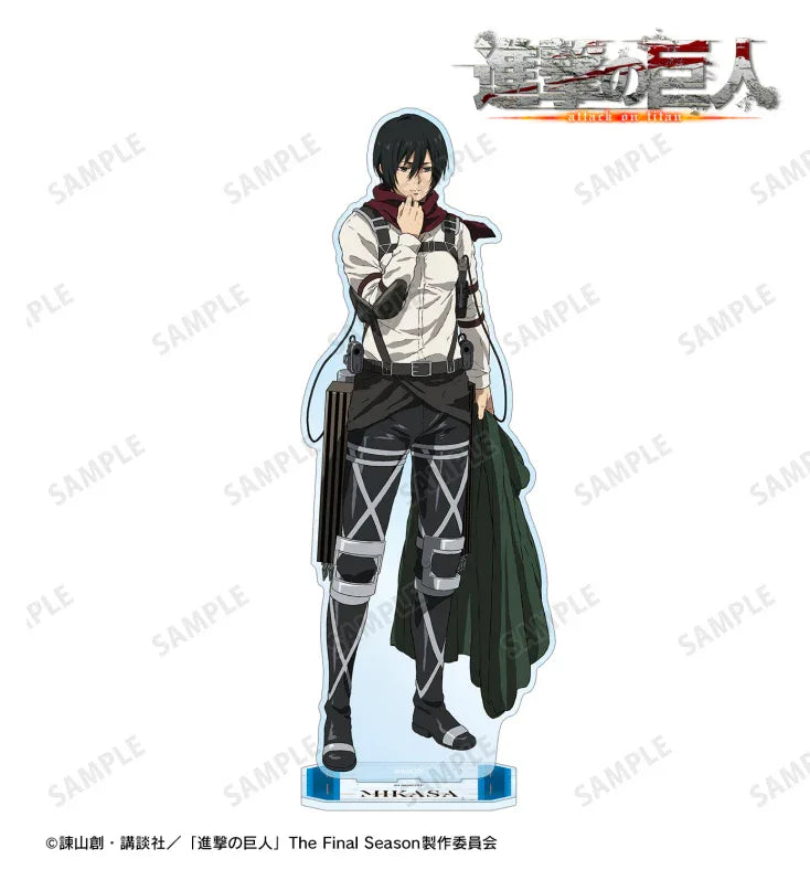 Super Large Acrylic Stand Attack on Titan Mikasa Ackermann ACG Go Anime www.acg-go.com Attack on Titan, Stand