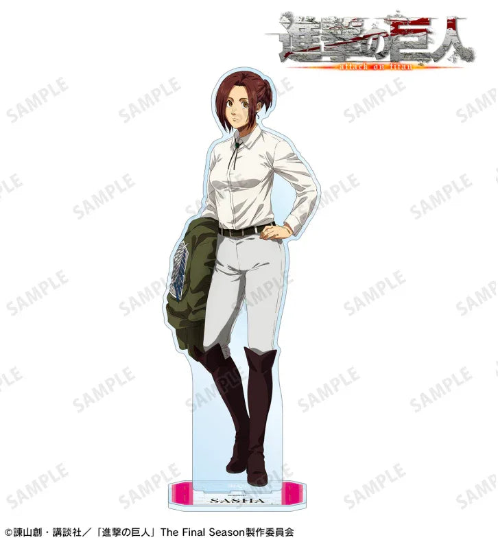 Super Large Acrylic Stand Attack on Titan Sasha Braus ACG Go Anime www.acg-go.com Attack on Titan, Stand