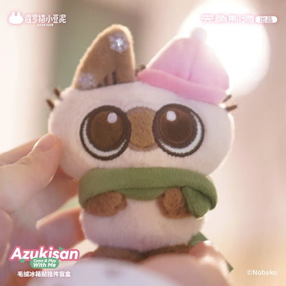 Siamese Cat Azuki Daily Series Refrigerator Magnet Keychain Mystery Box