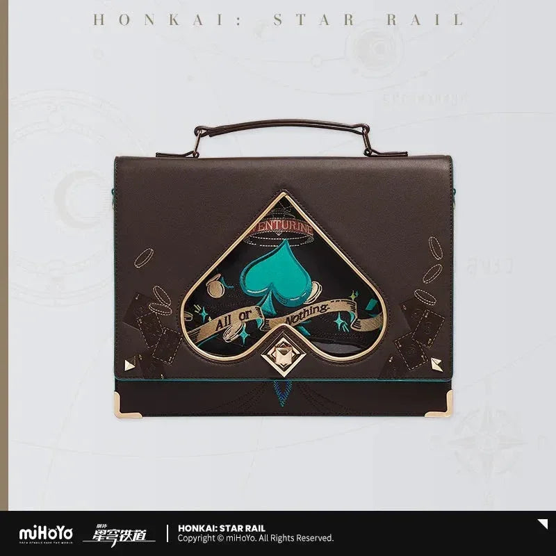 Honkai: Star Rail Aventurine Theme Impression Series Handbag Handbag ACG Go Anime www.acg-go.com Apparel, Aventurine, Bag