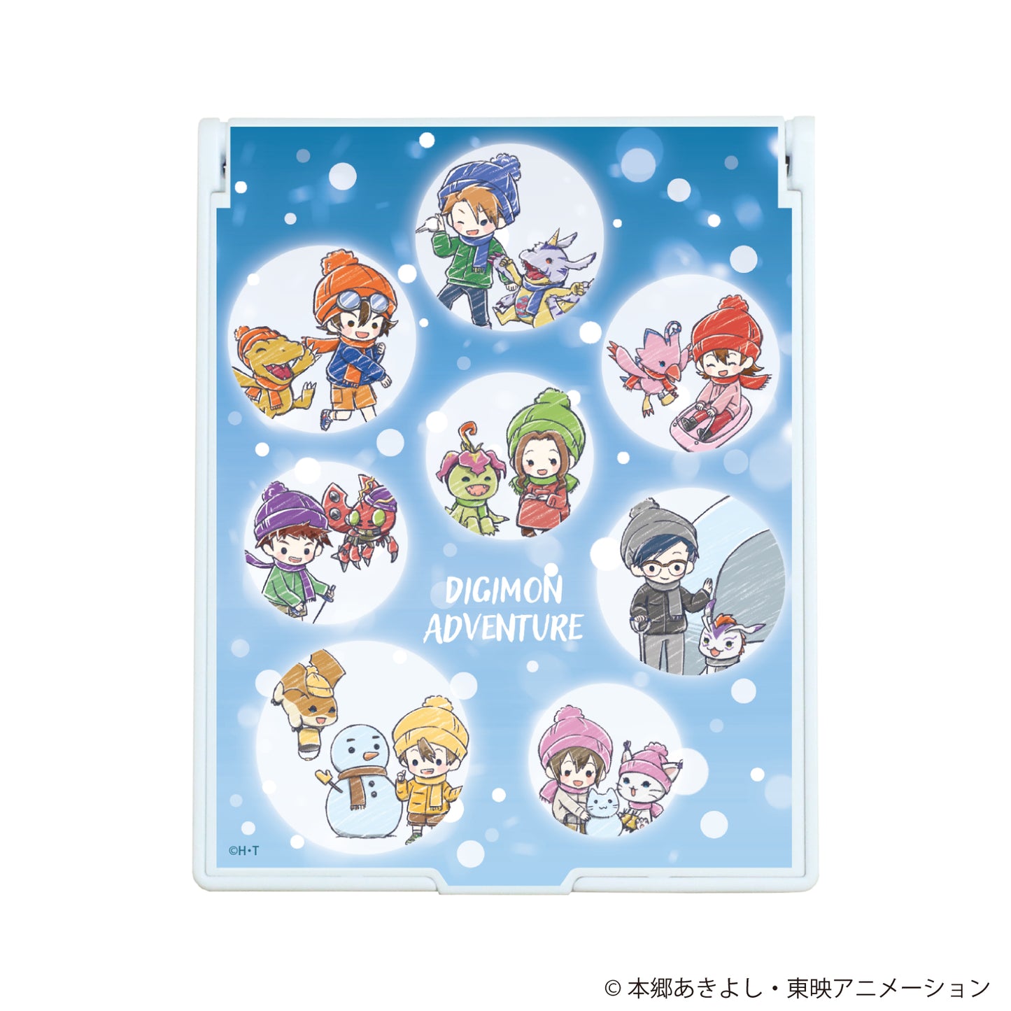 Playing In the Snow Ver. Large Character Mirror