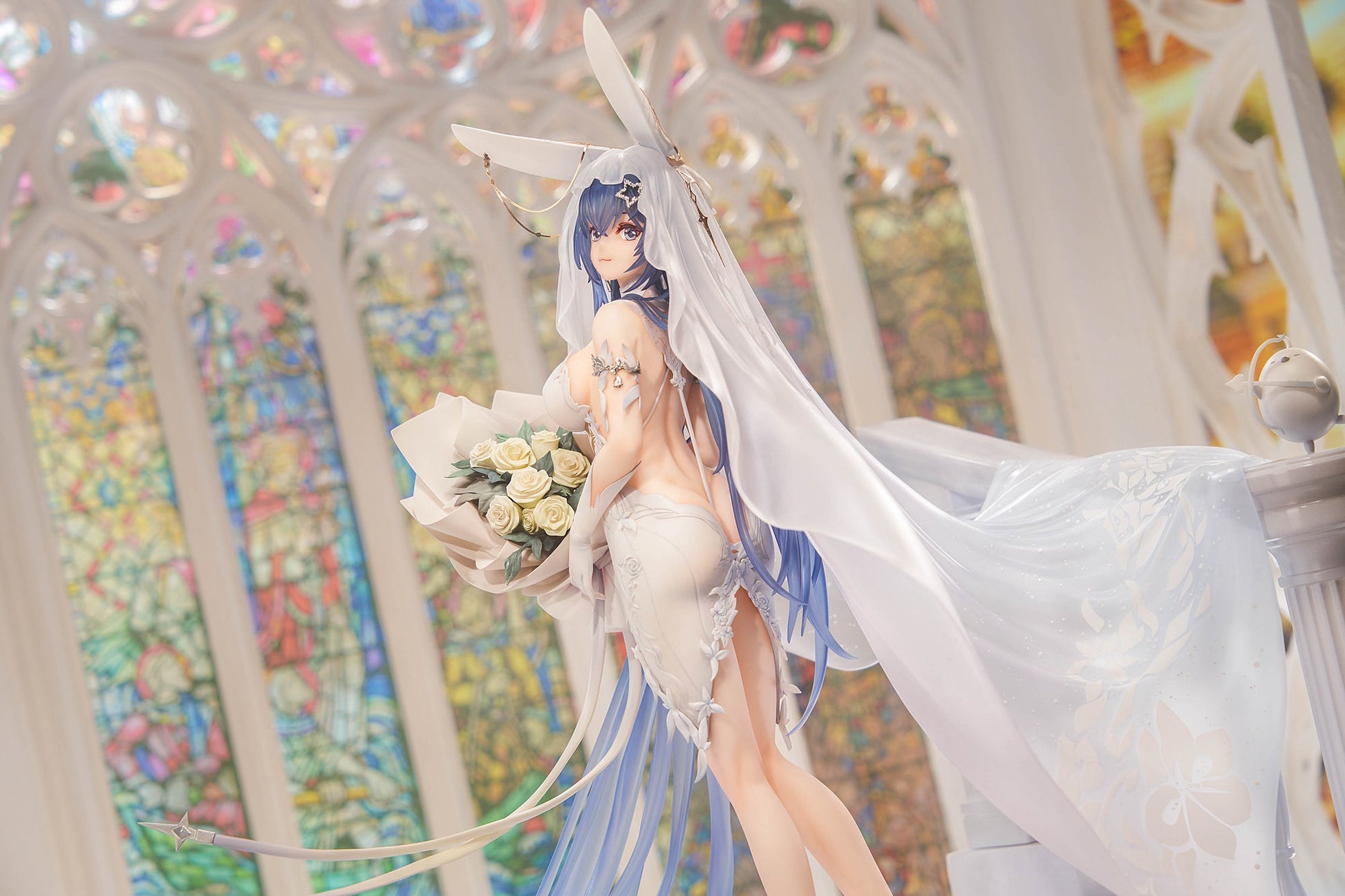 azur lane new jersey white ceremony ver 1 7 static figure ACG GO