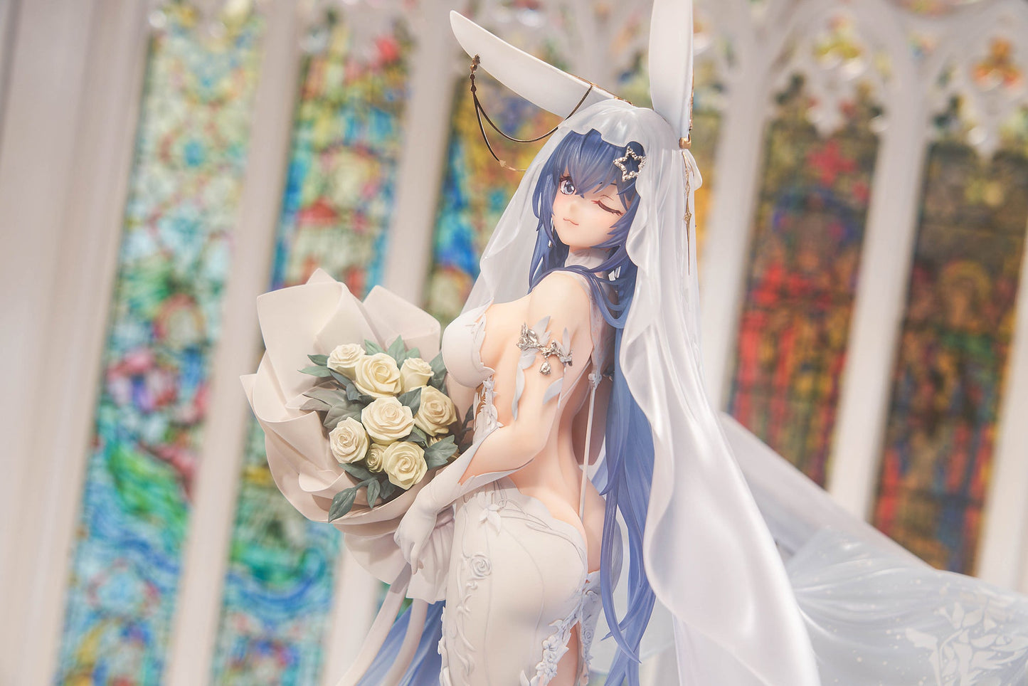azur lane new jersey white ceremony ver 1 7 static figure ACG GO