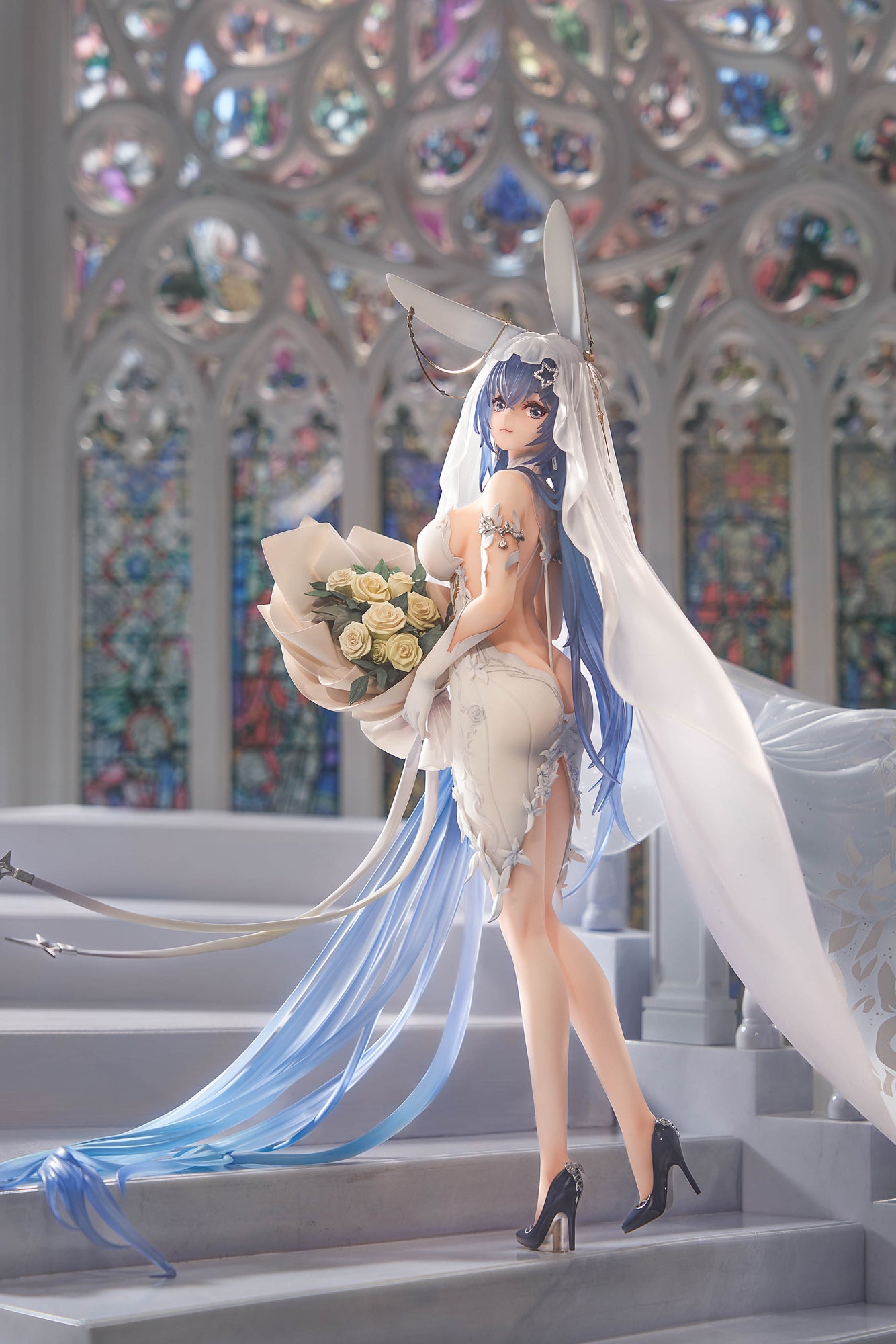 azur lane new jersey white ceremony ver 1 7 static figure ACG GO