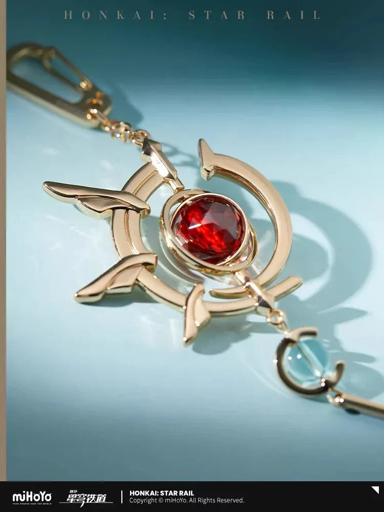 Honkai: Star Rail Anaxa Theme Impression Series Metal Keychain