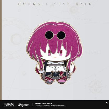 Honkai: Star Rail Chibi Doll Series Tinplate Badge