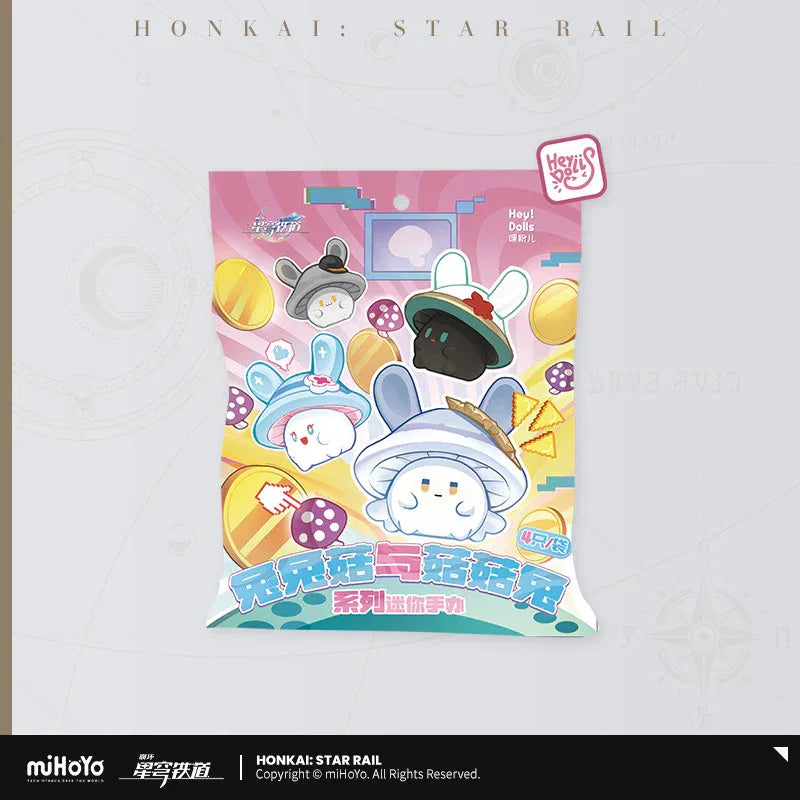 Honkai: Star Rail Bunny Mushroom and Mushroom Bunny Series Mini Figure Mystery Box