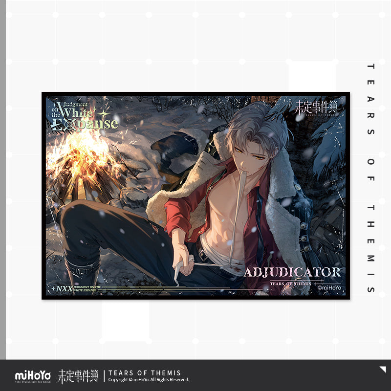 Judgment On The White Expanse Series Shikishi Cardboard