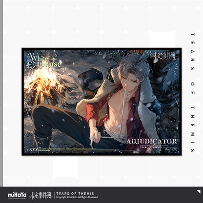 Judgment On The White Expanse Series Shikishi Cardboard