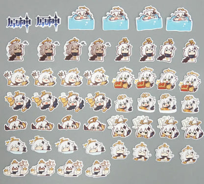 Paimon Sticker set 12 Pcs Genshin Impact (Not For Sale) Paimon ACG Go Anime www.acg-go.com Genshin Impact, Sticker