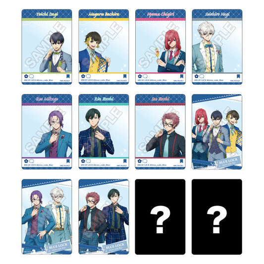 Blue Lock Dress Code Blue Character Pic Mystery Box