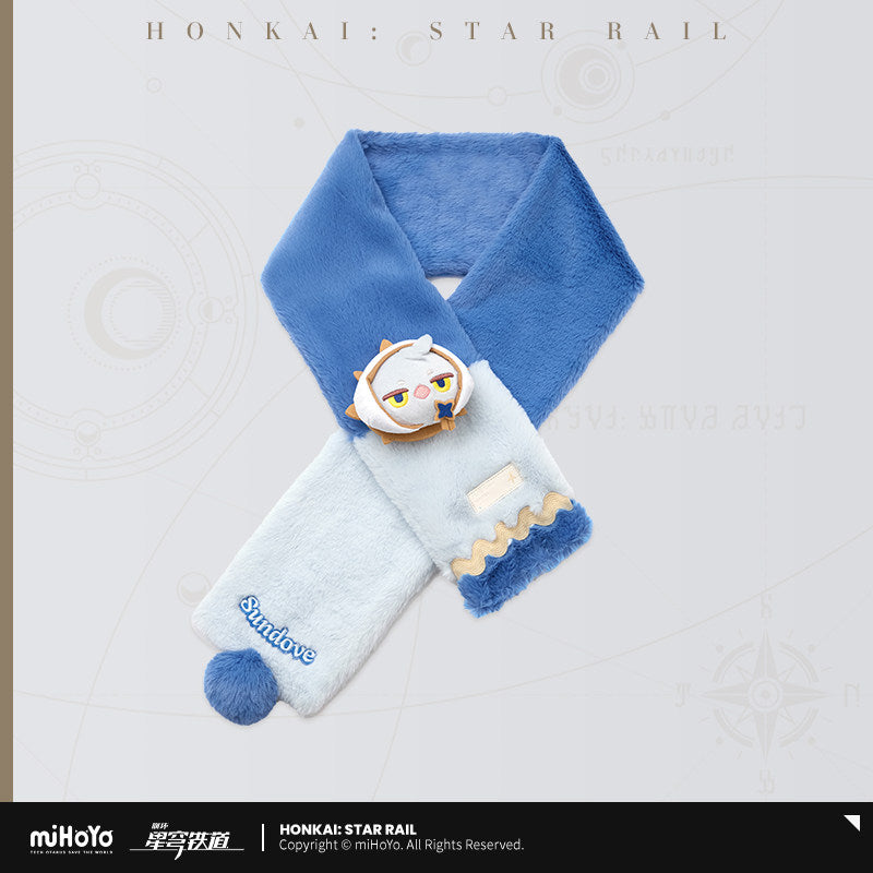 Honkai: Star Rail Fluffy Across the Blue Series Plush Scarf
