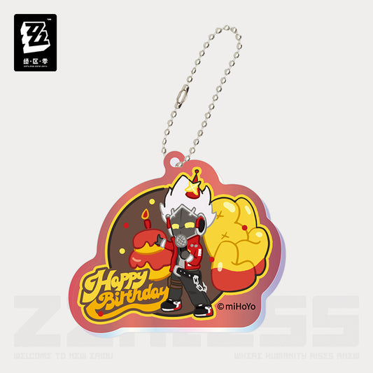 Zenless Zone Zero HB2U Series Billy Kid Chibi Acrylic Pendant Vol. 2 (Not For Sale)