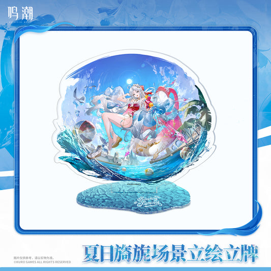Resonator Outfit Series Carlotta Summer Charm Scene Acrylic Standee