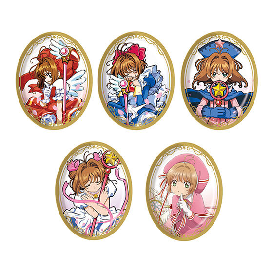 Anime 25th Anniversary Ver. Gashapon Cardcaptor Sakura ACG Go Anime