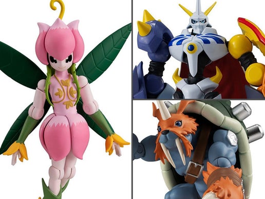 bandai shokugon shodo digimon adventure vol 3 action figure ACG GO