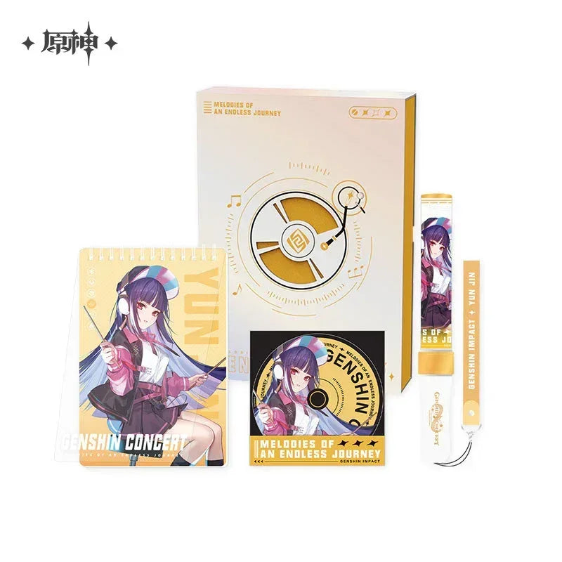 Genshin Impact Genshin Concert 2022 Series Character Cheering Gift Box Yunjin ACG Go Anime www.acg-go.com Barbara, Gift Box, Kaedehara Kazuha, Shenhe, Theme Artwork, Xinyan, Yae Miko, Yunjin