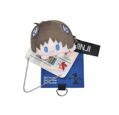 BEMOE Neon Genesis Super Cute Plush Badge Evangelion Kaworu Nagisa ACG Go Anime www.acg-go.com Badge, Ikari Shinji, Kaworu Nagisa, Mari Makinami, Neon Genesis Evangelion, Plush