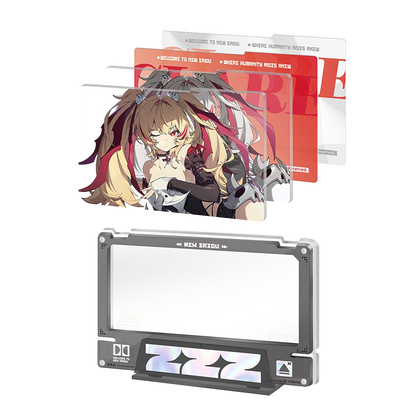 Zenless Zone Zero Mindscape Cinema Series Flint Workshop Compliance Authority Framed Acrylic Insert Set