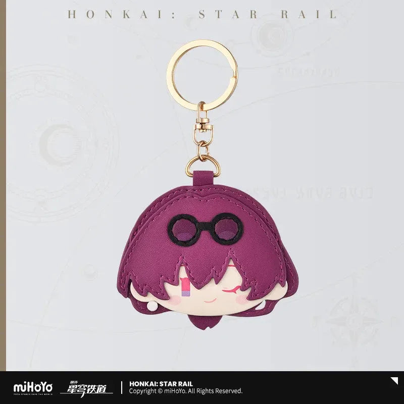 BIG Head Series PU Pendant Honkai: Star Rail Kafka ACG Go Anime www.acg-go.com Dan Heng • Imbibitor Lunae, Jing Yuan, Kafka, March 7th, Pendant & Keychain