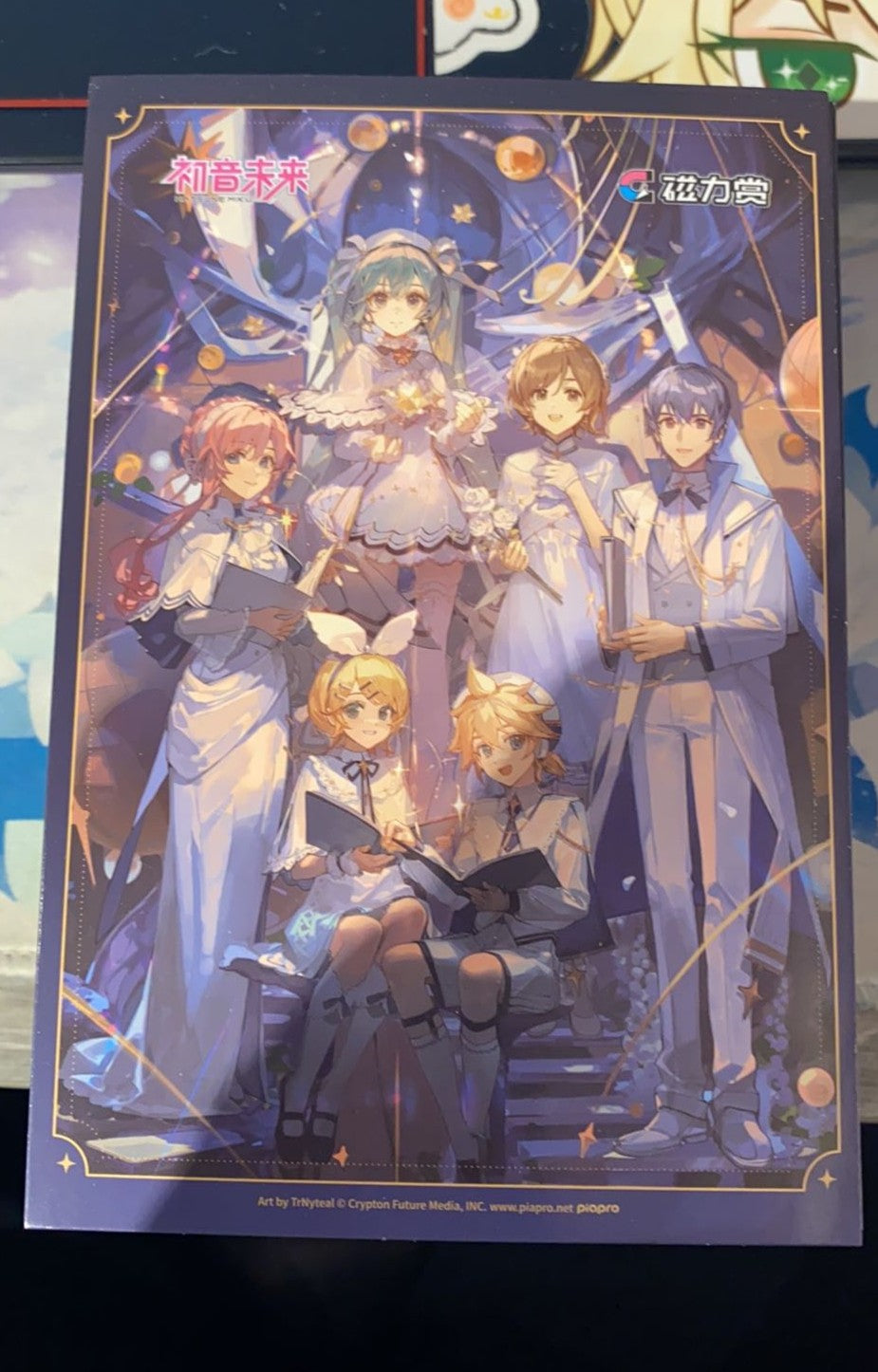 bilibili kuji hatsune miku starry night postcard not for sale ACG GO