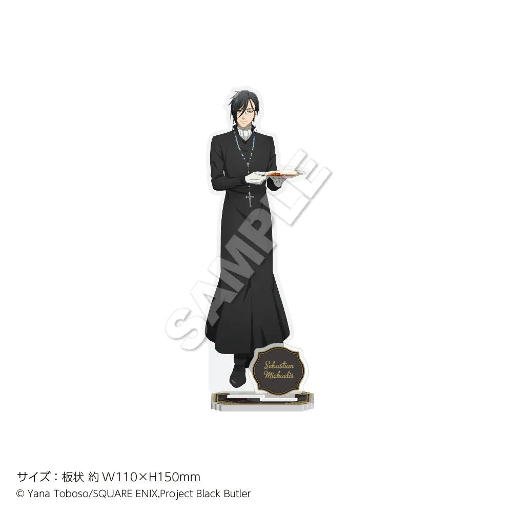 Black Butler Public School Arc Acrylic Stand Sebastian Michaelis ACG Go Anime www.acg-go.com Ciel Phantomhive, Sebastian Michaelis, Soma Asman Kadar, Standee