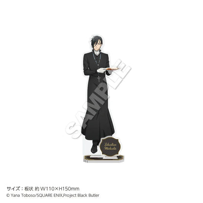 Black Butler Public School Arc Acrylic Stand Sebastian Michaelis ACG Go Anime www.acg-go.com Ciel Phantomhive, Sebastian Michaelis, Soma Asman Kadar, Standee