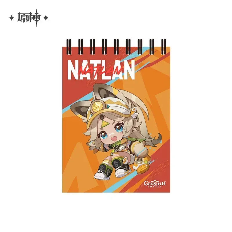 Genshin Impact Blaze to Natlan Series Chibi Merch Chibi Sticky Note - Kachina ACG Go Anime www.acg-go.com Art Decor, Badge, Genshin Impact, Kachina, Kinich, Mualani, Natlan, Refrigerator Magnet, Stand
