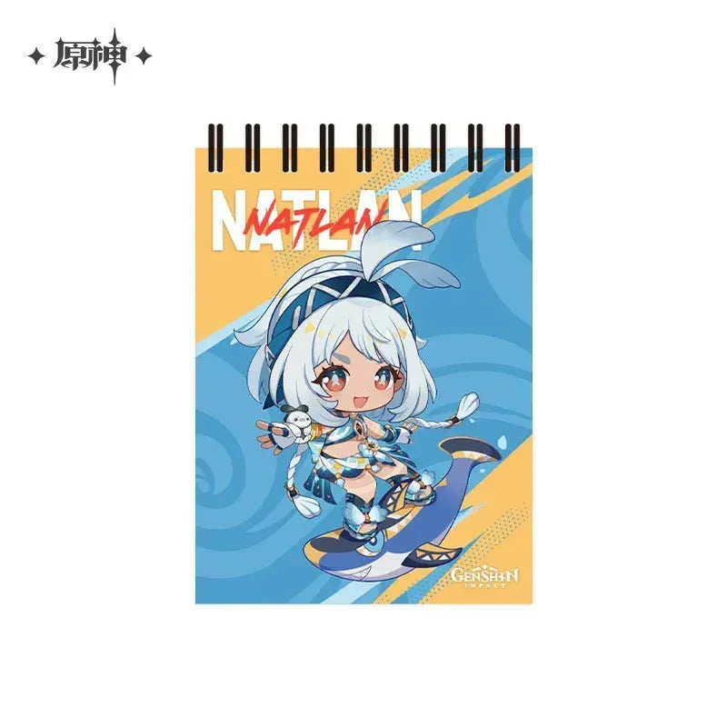 Genshin Impact Blaze to Natlan Series Chibi Merch Chibi Sticky Note - Mualani ACG Go Anime www.acg-go.com Art Decor, Badge, Genshin Impact, Kachina, Kinich, Mualani, Natlan, Refrigerator Magnet, Stand