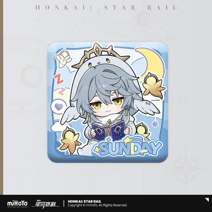 boys dormitory series chibi square badge ACG GO