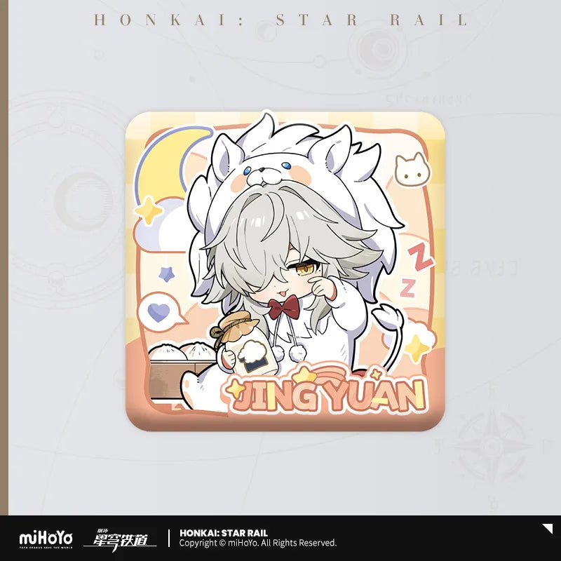 boys dormitory series chibi square badge ACG GO