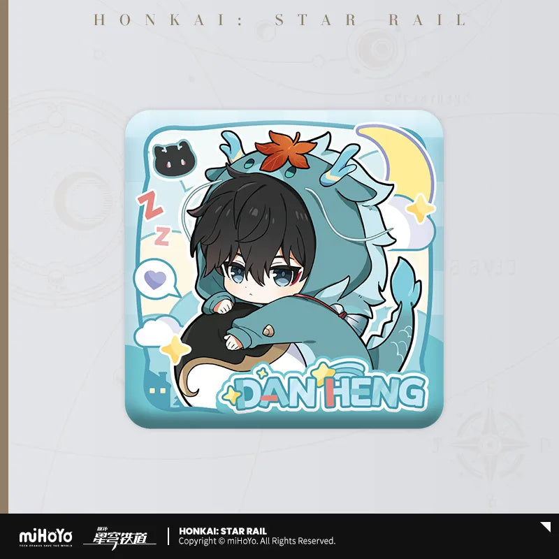 boys dormitory series chibi square badge ACG GO