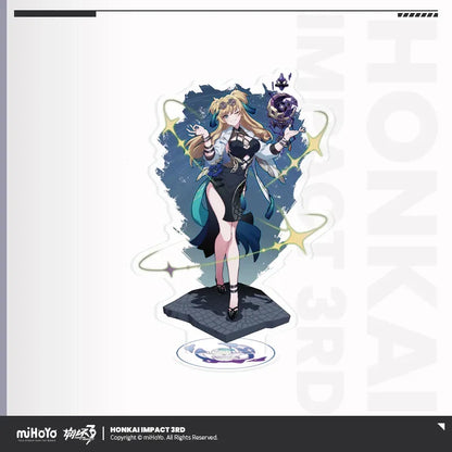 Stigmata Series Acrylic Stand Vol.2 Honkai Impact 3rd Songque: Fear Gathering ACG Go Anime www.acg-go.com Coralie, Helia, Honkai Impact 3rd, Seele, Senadina, Songque, Thelema, Theresa, Vita