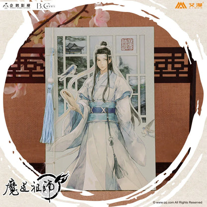 Notebook Grandmaster of Demonic Cultivation (Mo Dao Zu Shi) Lan Wangji ACG Go Anime www.acg-go.com Grandmaster of Demonic Cultivation, Jiang Cheng, Jiang Yanli, Lan Huan, Lan Wangji, Mo Dao Zu Shi, Notebook, Wei Wuxian, Wei Ying, Wen Ning