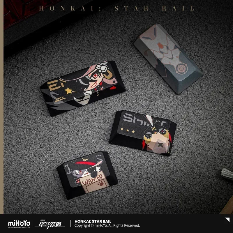 Honkai: Star Rail Boothill Mechanical Keyboard Red Switch ACG Go Anime www.acg-go.com Boothill, Honkai: Star Rail, Keyboard, Mechanical Keyboard