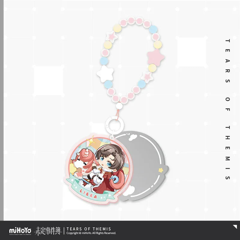 Tears of Themis Dreamcloud Steed Series Pocket Mirror Keychain Artem Wing ACG Go Anime www.acg-go.com Artem Wing, Luke Pearce, Marius von Hagen, Pendant & Keychain, Tears of Themis, Vyn Richter