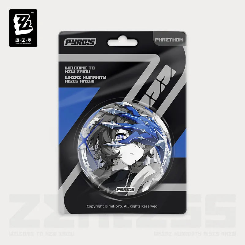 Zenless Zone Zero Mindscape Cinema Series Proxy/Phaethon Reflective Badge