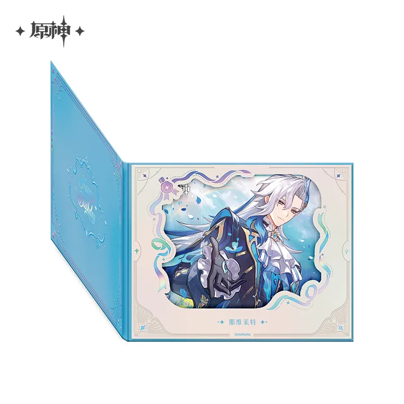 Genshin Impact The Day of Destiny Series Flip Page Window Shikishi Cardboard 2025