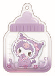 Sanrio Characters Milk Bottle Air Keychain