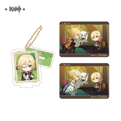 capturing the good times series stand keychain collection card ACG GO