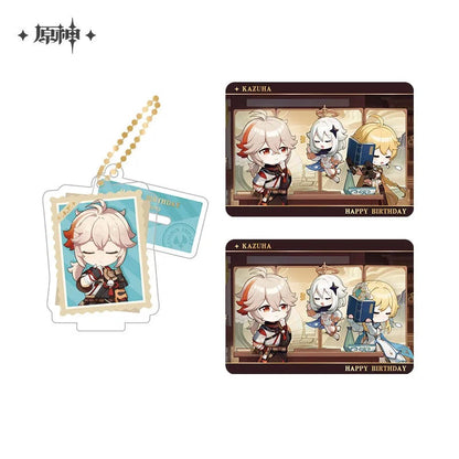 capturing the good times series stand keychain collection card ACG GO