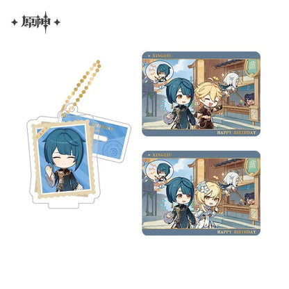 capturing the good times series stand keychain collection card ACG GO